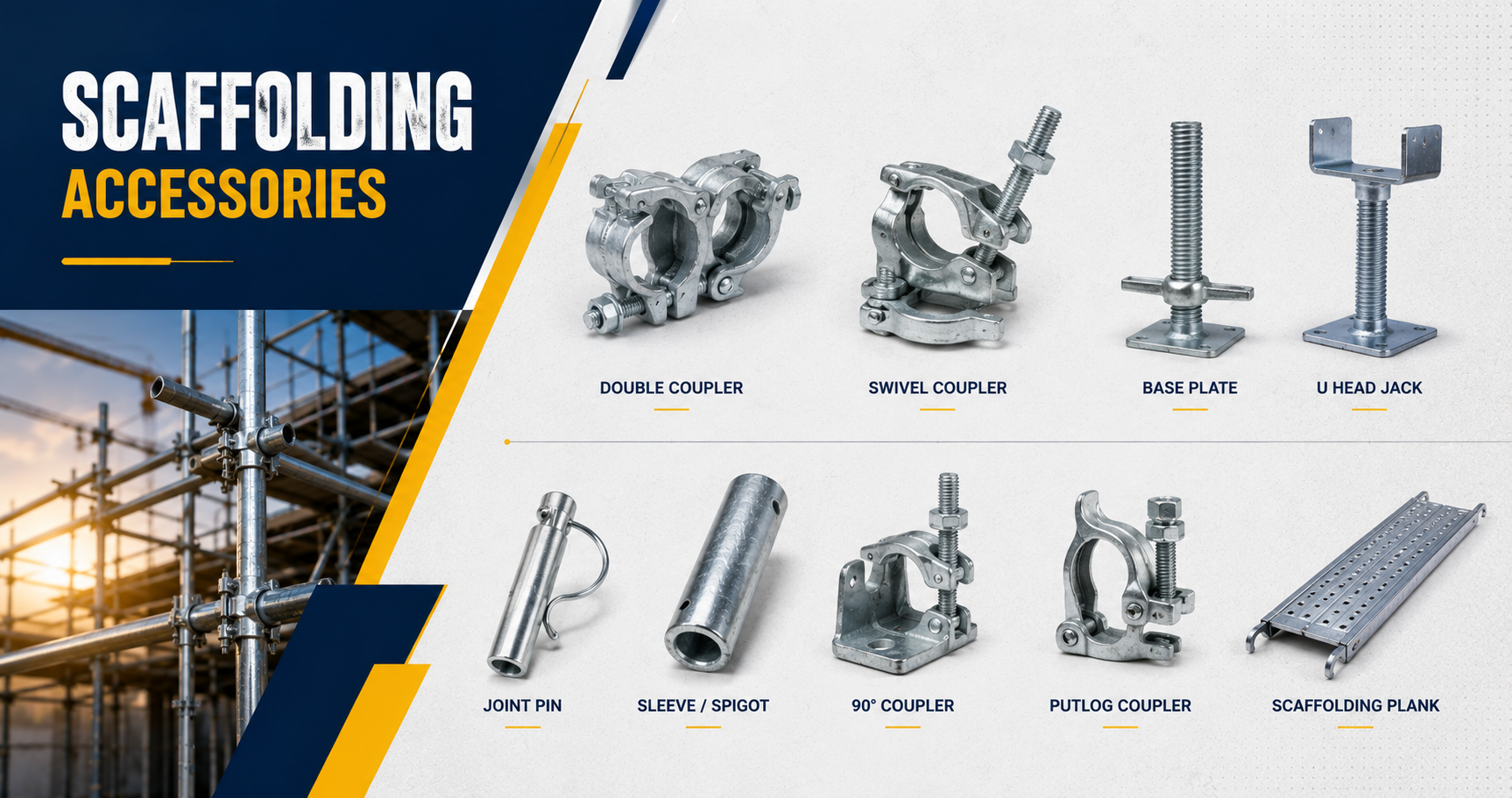 Top 10 Scaffolding Accessories Every Construction Site Needs